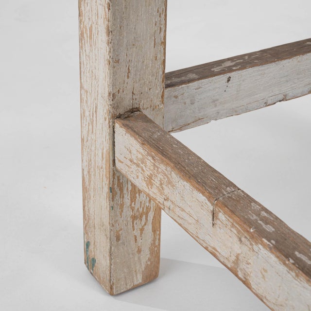 Early 20th Century Central European Wood Patinated Stool For Sale In Greensboro - Image 6 of 18