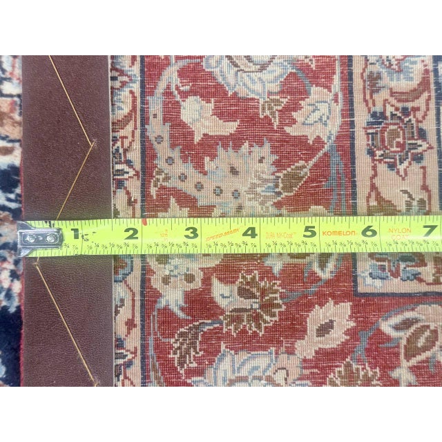 Pasargad DC Super Fine Hand Knotted Silk & Wool Rug For Sale - Image 4 of 18