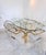Vintage Dining Suite in Acrylic and Brass by Charles Hollis Jones for Belgo Chrome, 1979, Set of 9 For Sale - Image 10 of 11