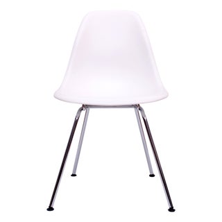 Vintage 2012 Plastic Side Chair by Charles and Ray Eames for Vitra For Sale