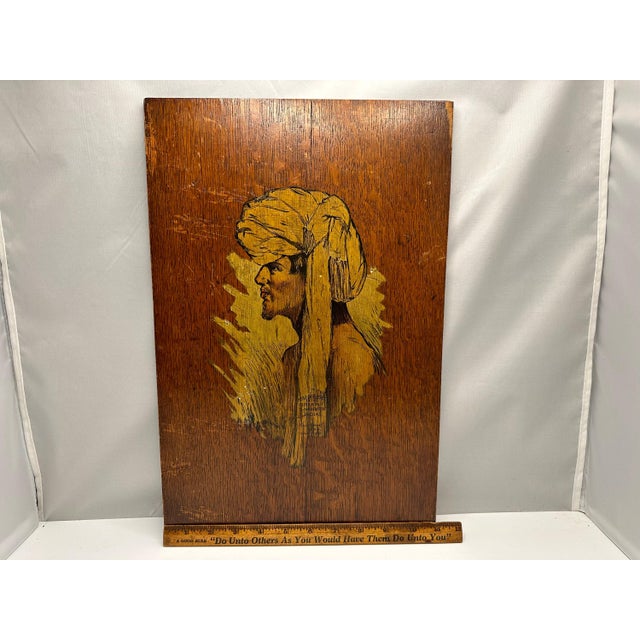 Antique Meyercord Co. Advertising Panel: Head Dresses of the Orient, 1904 For Sale - Image 10 of 10