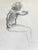 Original Life Drawing, "Curley" For Sale