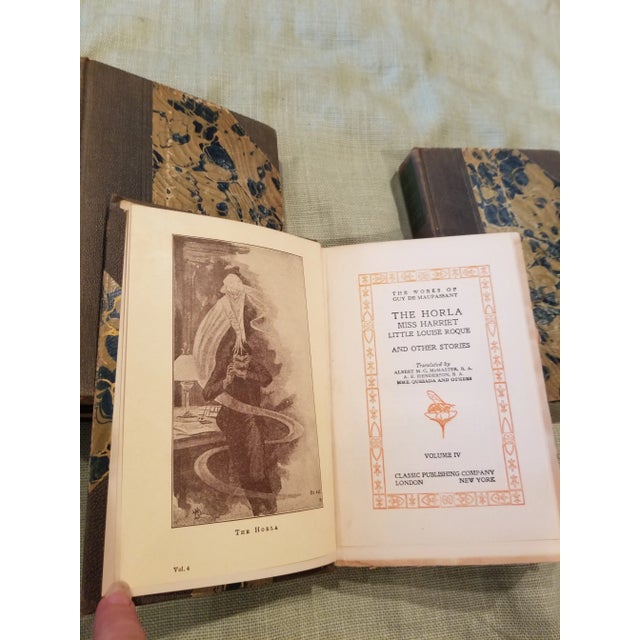 Guy De Maupassant 4 Volume Set For Sale - Image 4 of 8
