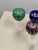 Glass Ajka Crystal Marsala Hand-Cut Wine Glasses, Set of Four For Sale - Image 7 of 12