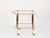 1950s Mid-Century Bar Cart in Brass and Wood from Cesare Lacca, Italy, 1950s For Sale - Image 5 of 16