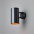 Dark Gray Pair of Large Hans-Agne Jakobsson C627 'Rulle' Outdoor Sconces in Painted Steel For Sale - Image 8 of 11