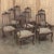 French Country Set of 8 Antique Country French Liègeois Dining Chairs With Needlepoint Tapestry Includes 2 Armchairs For Sale - Image 3 of 18