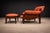 “Moleca” Lounge Chair with Ottoman in Rosewood & Fabric, Sergio Rodrigues, Brazil, 1963- Lot 214-346A For Sale - Image 13 of 17