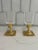 Traditional Late 20th Century Brass Candlestick Votives - A Pair For Sale - Image 3 of 10