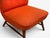 Red Elias Svendberg, Rare Easy Chair, Wood, Red Fabric, Sweden, 1940s For Sale - Image 8 of 12