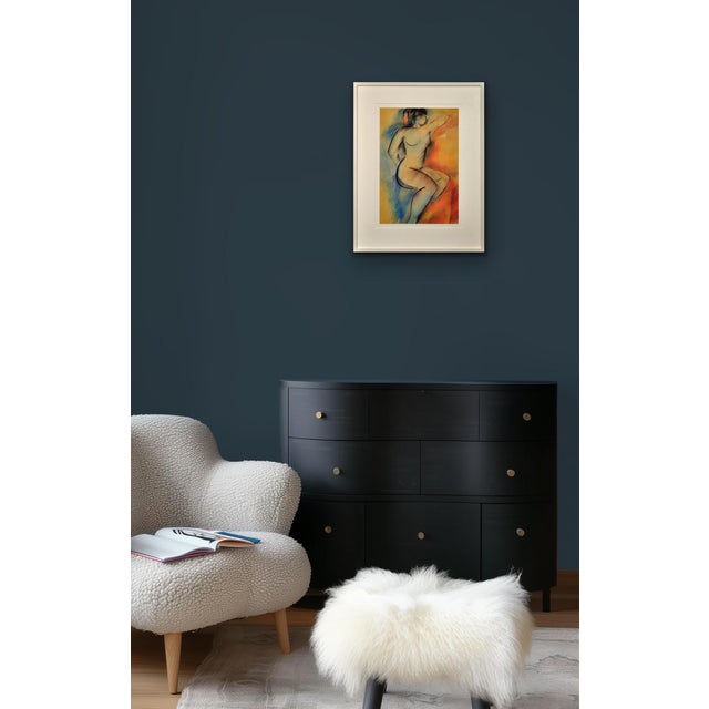 Mary Stork, Figurative Nude, 2003, Mixed Media, Framed For Sale - Image 13 of 18