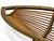 Mid-Century Large Wooden Fruit Basket, 1960s, in Very Good conditions. Designed 1960 to 1969