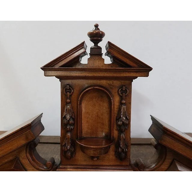 Brown Small Renaissance Two-Piece Buffet, 17th Century For Sale - Image 8 of 18