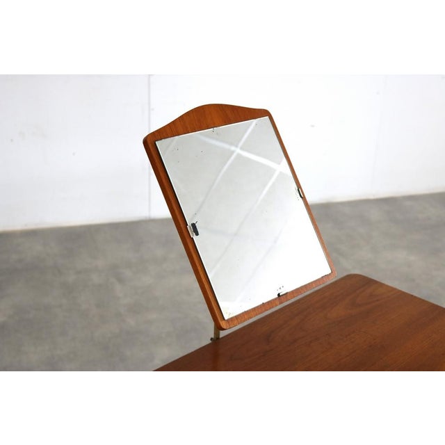1960s Vintage Swedish Dressing Table, 1960s For Sale - Image 5 of 10
