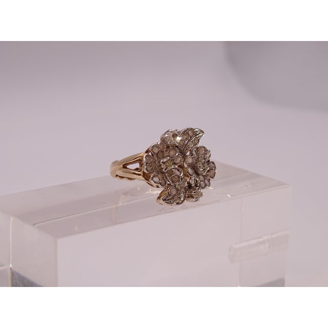 Art Nouveau 9 Karat Gold and Rock Crystal Ring, Spain, 1930s For Sale - Image 11 of 18
