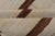Turkish Vintage Kilim Rug Ivory Beige With Brown Stripes Wool Flatweave For Sale - Image 9 of 10
