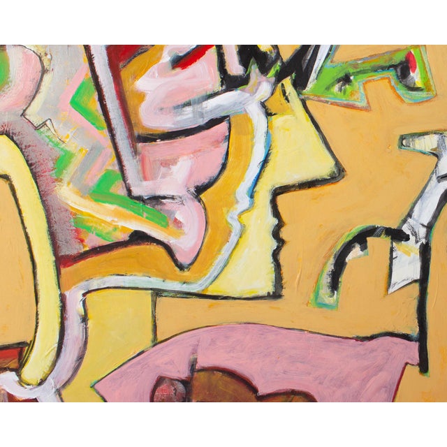 Early 21st Century Abstract Acrylic Painting by James L. Bruch For Sale - Image 5 of 8