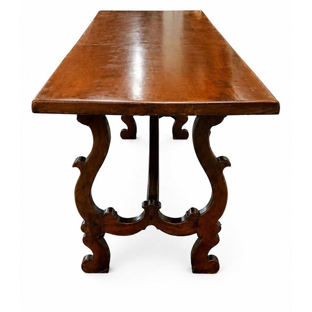 Large 19th Century Wooden Refectory Table For Sale - Image 6 of 7