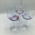 Romanian Cristiro Mosaic Pattern Wine Glasses Hand Blown - Set of 4 For Sale - Image 11 of 13