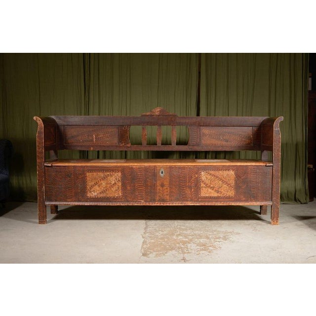 Eastern European Marriage Bench from Holtby & Co For Sale - Image 3 of 8