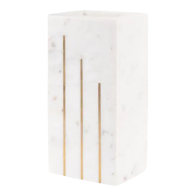 Brunner Medium Marble Vase For Sale