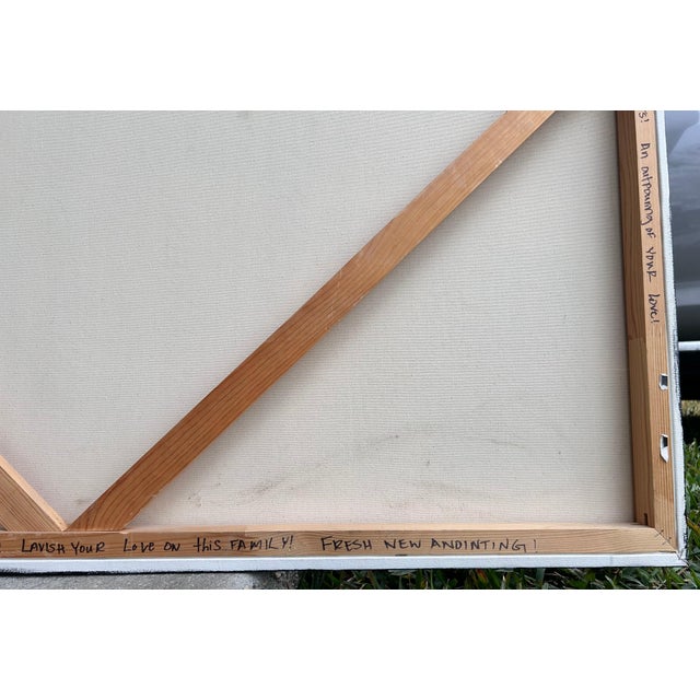 Maylia G. Trahan - “I Am- Creator” Contemporary Style Framed Acrylic Painting on Canvas (Louisiana) (2015) For Sale - Image 12 of 15