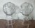Glass Mid-Century Modern Scandinavian Crystal Glass Candleholders in the Form of Heads or Busts With Stylized Faces - a Pair For Sale - Image 7 of 12