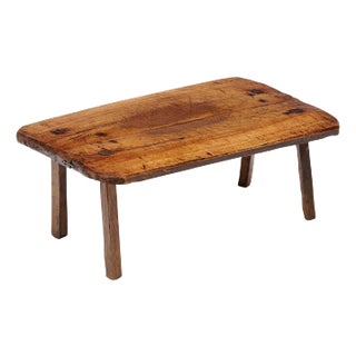 Italian Arte Povera Antique Side Table For Sale