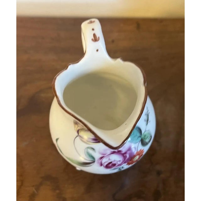 18th Century Antique 18th Century German Frankenthal Porcelain Cream Jug by Carl Theodor, Circa 1771 For Sale - Image 5 of 13