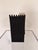 Arteriors Home Arteriors Ivory Rice Stone and Black Bookend (Large) For Sale - Image 4 of 6