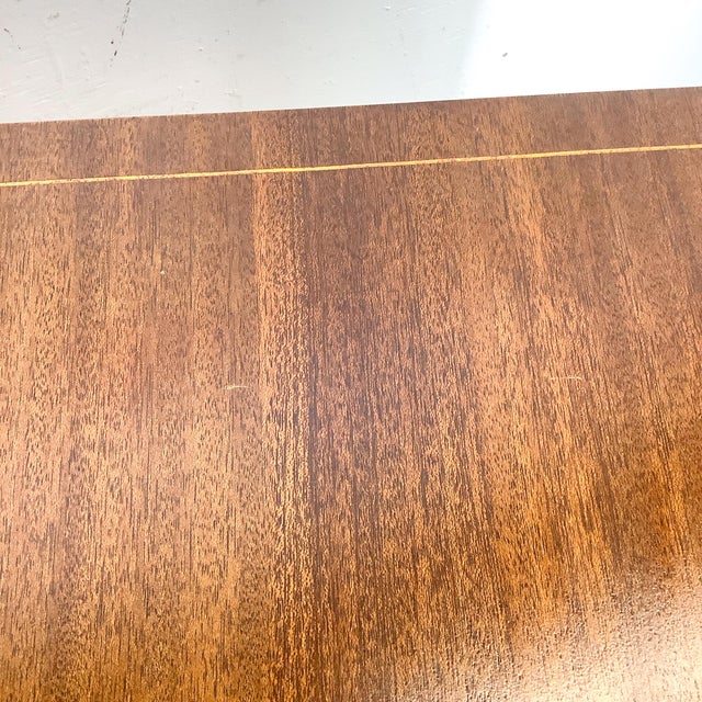 Pair of Federal Style Drop-Leaf Pembroke Side Tables For Sale - Image 11 of 16