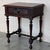 French Nightstands in Solid Carved Oak With Turned Columns, Set of 2 For Sale - Image 4 of 12