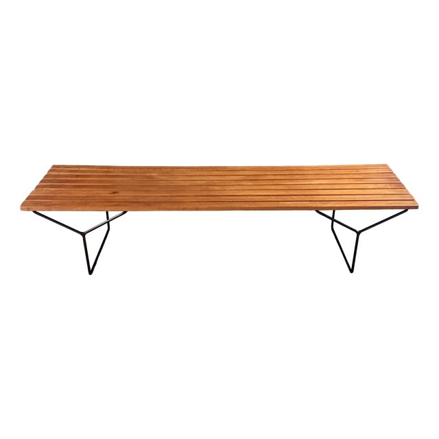 Model 400 Bench by Harry Bertoia for Knoll International, 1960s For Sale