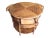 1990s Lexington Furniture “Southern Living Collection” Herringbone Round Side or Center Table For Sale - Image 9 of 12