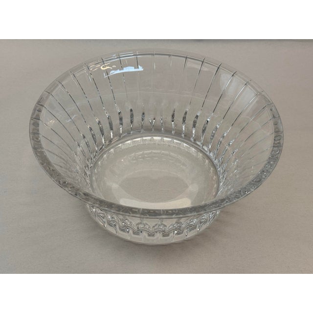 Mikasa Mikasa Park Lane Glass Bowl For Sale - Image 4 of 7