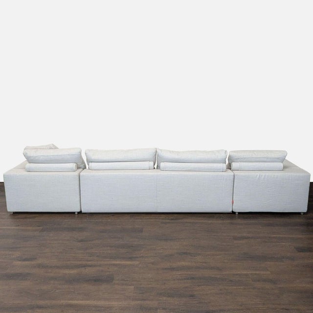 Modern Flexform Asolo Sectional Sofa – Modern Comfort and Style For Sale - Image 3 of 7