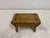 Small Primitive Rustic Pine Stool, 1890s For Sale - Image 4 of 12
