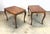 Early 20th Century Italian Walnut / Olive Burl Wood Side Tables For Sale - Image 4 of 12