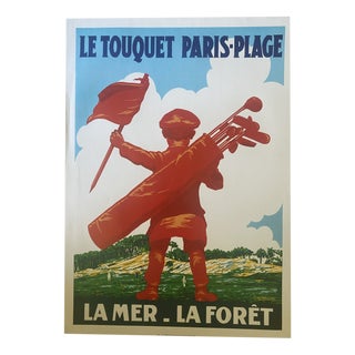 Tthe Sea and the Forest Poster from Edouard Cournichoux, 2021 For Sale