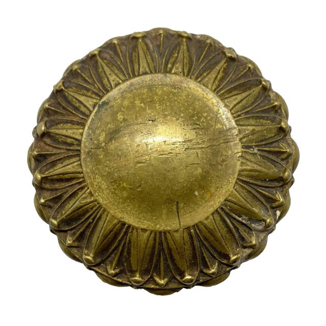 These heavy cast brass doorknobs, cast brass, doorknobs are originally manufactured for exterior doors. They can also be...