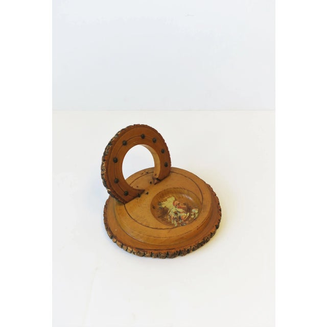 Rustic Catskill Mountains Wood Catchall For Sale - Image 3 of 13