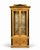 Brass Attributed to Mastercraft Neoclassical Brass & Glass Illuminated Display Cabinet For Sale - Image 8 of 17