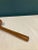 A vintage finds decorative accent with real presence — this antique wooden gavel features a distinctive double-ball head...