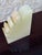 Mid 20th Century Mid 20th Century Pair of Carved Onyx Art Deco Bookends For Sale - Image 5 of 11