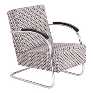 Art Deco Model FN21 Armchair by Mücke-Melder, Czech, 1930s For Sale