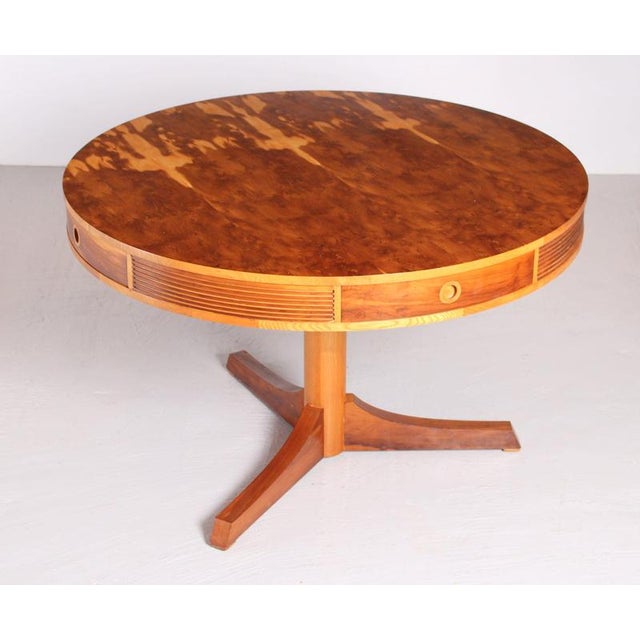 Mid-Century Drum Yew Dining Table by Robert Heritage for Archie Shine, 1950s For Sale - Image 14 of 14