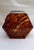Large Hexagonal Acrylic Glass Container with Turtle Effect, Italy, 1970s For Sale - Image 6 of 18