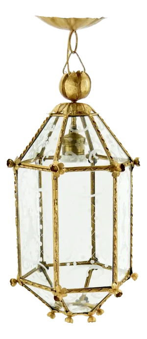 Antique Art Nouveau Lantern