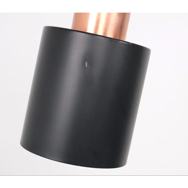 Copper Studio Floor Lamp by Jo Hammerborg for Fog & Mørup, 1960s For Sale - Image 11 of 13