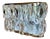 German Crystal Prism Wall Sconce in the style of Palwa, 1970s For Sale
